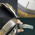 1971 Rolex 1675 Datejust Thunderbird, Gold & Steel Original Rare Bracelet, Olde Towne Jewelers, Santa Rosa CA.