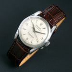 Stunning Rolex 6090 Bombay Stainless Steel Man's Watch, 3,6,9 Dial, Olde Towne Jewelers, Santa Rosa CA.