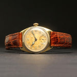 Stunning 1927 Waltham 14K Solid Gold Man's Ruby Movement Wristwatch, Art Deco, Olde Towne Jewelers, Santa Rosa CA.