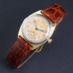Stunning 1927 Waltham 14K Solid Gold Man's Ruby Movement Wristwatch, Art Deco, Olde Towne Jewelers, Santa Rosa CA.