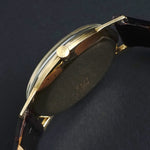 Stunning Jaquet Girard 17 Jewel 14K Yellow Gold Mid Century Man's Dress Watch, Olde Towne Jewelers, Santa Rosa CA.
