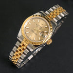 2005 Rolex 179173 Datejust 18K Yellow Gold & Steel 26mm Watch Hardly Worn, MINT! Olde Towne Jewelers, Santa Rosa CA.