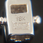 Exquisite Solid 18K White Gold 13.25 CTW Diamond Festoon 17" Statement Necklace, Olde Towne Jewelers, Santa Rosa CA.
