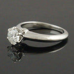 Tiffany & Co. Platinum & .70 Ct VVS1 H Diamond Solitaire Ring, Boxes & GIA Cert, Olde Towne Jewelers, Santa Rosa CA.