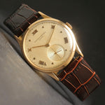 Stunning 1940s Vacheron Constantin Geneve Solid 18K Rose Gold Man's Watch