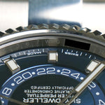 Stunning Rolex 326934 Sky Dweller Blue Dial Stainless Steel/18K Gold Man's Watch, Olde Towne Jewelers, Santa Rosa CA.