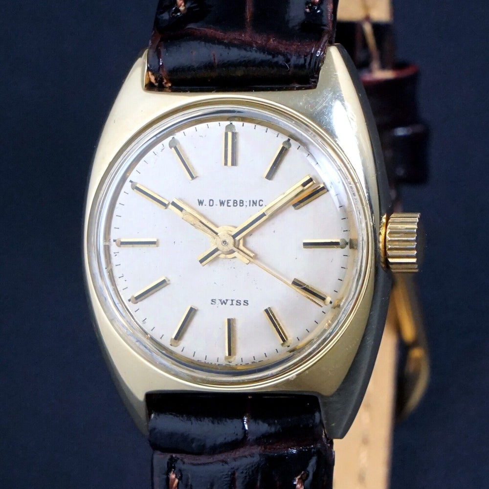 Rare Concord WD Webb Solid 14K Yellow Gold Automatic Lady's Watch, XLNT! Olde Towne Jewelers, Santa Rosa CA.