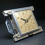 Rare Movado Tiffany & Co 8 Days Jumbo Ermeto Desk Alarm Clock, NO CASE, Original, Olde Towne Jewelers, Santa Rosa CA.
