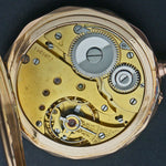 Stunning Large Schild Freres & Co 14K Yellow & Rose Gold Pocket Watch, MINT!, Olde Towne Jewelers, Santa Rosa CA.