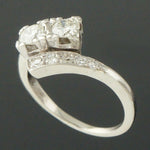 Retro Deco Solid 14K Gold & .78 Cttw Diamond Wedding Band, Anniversary Ring, Olde Towne Jewelers, Santa Rosa CA.