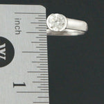 Platinum & .60 Ct Diamond Solitaire Engagement Ring, Estate Wedding Band, Olde Towne Jewelers, Santa Rosa CA.