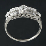 1940s Art Deco Solid 14K & .43 CTW OEC Diamond Wedding Ring, Anniversary Band, Olde towne Jewelers Santa Rosa Ca.